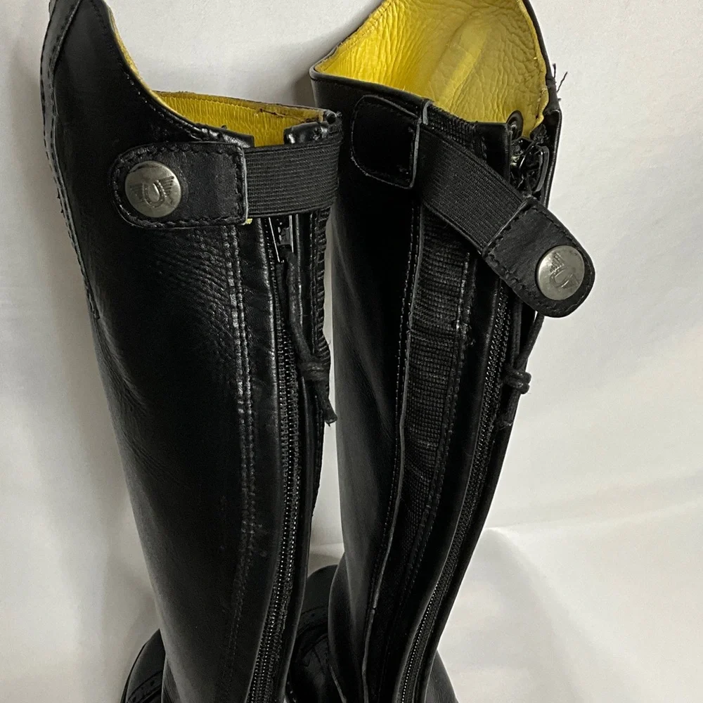 Tuff Rider Kids Black Riding Boots - Picture 9 of 12